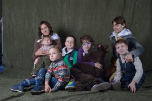 канистерапия Киев, дети аутисты